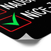 素敵いけななクリスマス・リスト ポスター (角)