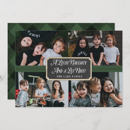 素敵ないけな写真のホリデーカード シーズンカード (正面/裏面)