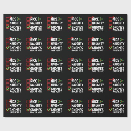 素敵ないけな格言がクリスマスリストを作ってくれた ラッピングペーパー (フラット)