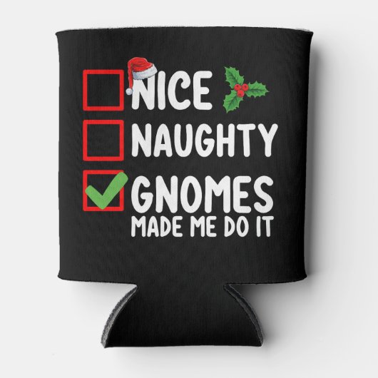 素敵ないけな格言がクリスマスリストを作ってくれた 缶クーラー (正面)