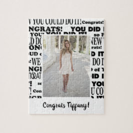 素敵なおめでとう卒業写真 ジグソーパズル