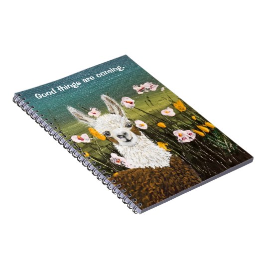 素敵なことがやってくる ママラマ ノートブック (右側)