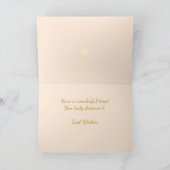 素敵なひとときを オウルグリーティング シーズンカード (内部)