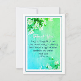 素敵なオーダーメイドのブライダルシャワー 感謝