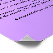 素敵なカップルへ ポスター (角)