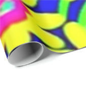 素敵なカラフルの花のラッピング紙 ラッピングペーパー (ロールコーナー)