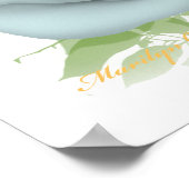 素敵なガーデンシーンのポスター ポスター (角)