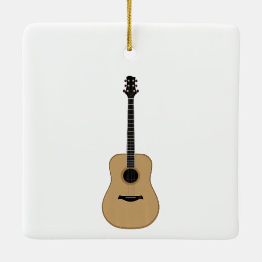 素敵なギター セラミックオーナメント (裏面)