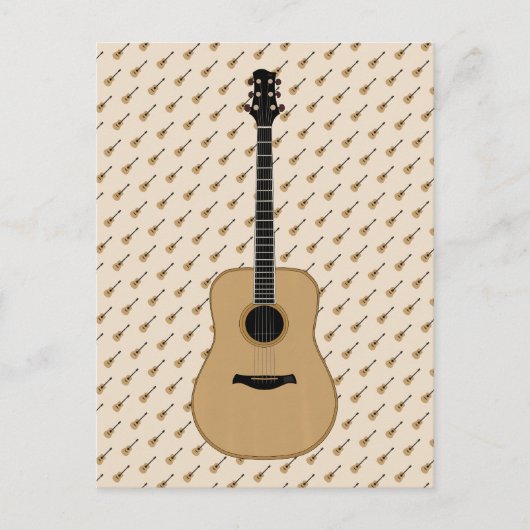 素敵なギター ポストカード (正面)