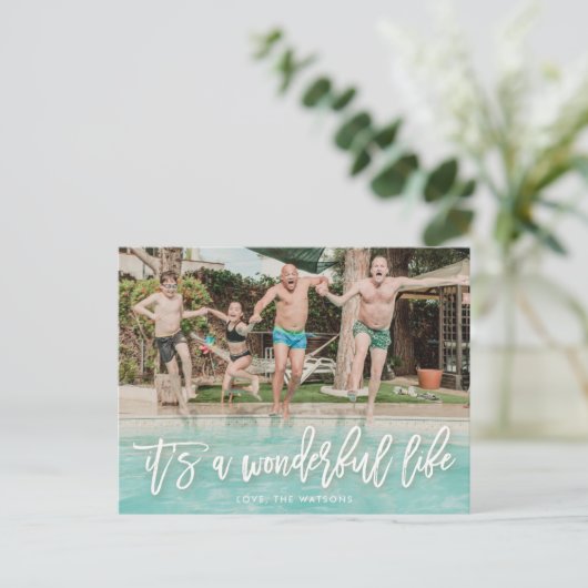 素敵なクリスマスだ シーズンポストカード (スタンド正面)