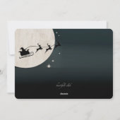 素敵なクリスマスの写真カード シーズンカード (裏面)