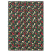 素敵なクリスマスの陳腐なフローラ テーブルクロス (正面)