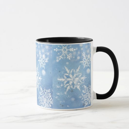 素敵なクリスマスの雪景色 マグカップ (右)