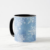 素敵なクリスマスの雪景色 マグカップ (正面左)