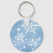 素敵なクリスマスの雪 キーホルダー (正面)