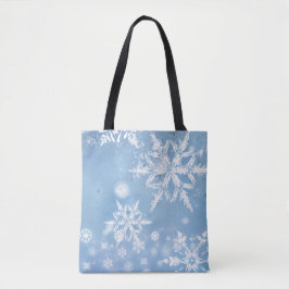 素敵なクリスマスの雪 トートバッグ