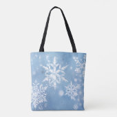素敵なクリスマスの雪 トートバッグ (裏面)