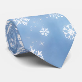 素敵なクリスマスの雪 ネクタイ