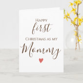 素敵なクリスマスの願いを、すばらしいお母さんへ！ カード (黄色い花)