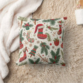 素敵なクリスマスをプレゼントしよう！ クッション (ブランケット)