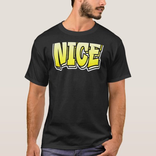 素敵なクリスマスを言う素敵なグラフィティスタイル2 Tシャツ (正面)