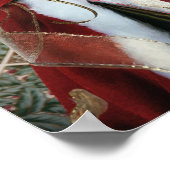 素敵なクリスマスエンジェルプリント ポスター (角)