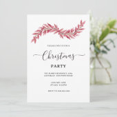 素敵なクリスマスカード　美しいクリスマスを 招待状 (スタンド正面)