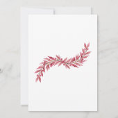 素敵なクリスマスカード　美しいクリスマスを 招待状 (裏面)