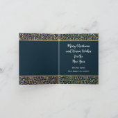 素敵なクリスマスツリー カード (内部)