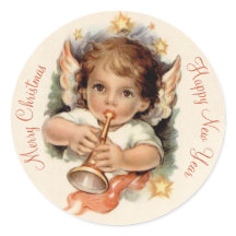 素敵なクリスマス吹天使のトランペットCC1030