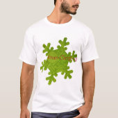 素敵なグリーンのクリスマスTシャツ！ Tシャツ (正面)