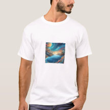 素敵なコスモスのtシャツ
