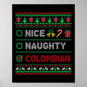 素敵なコロンビアいけなのクリスマスチェックリストColombi ポスター