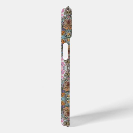 素敵なシックなフラワーガーデンウォーターカラー絵画ズ Case-Mate iPhoneケース (裏面 / 右)