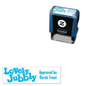 素敵なジュブリー承認されたネームスタンプ セルフインキングスタンプ (インサイチュ)