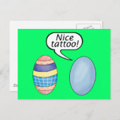 素敵なタトゥーイースターエッグ シーズンポストカード (正面/裏面)