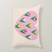 素敵なチューリップ。 アクセントクッション (正面(垂直))