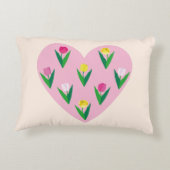 素敵なチューリップ。 アクセントクッション (裏面)