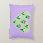 素敵なチューリップ。 アクセントクッション (裏面(縦))