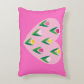 素敵なチューリップ。 アクセントクッション (正面(垂直))