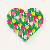 素敵なチューリップ。 ノートブック (正面)