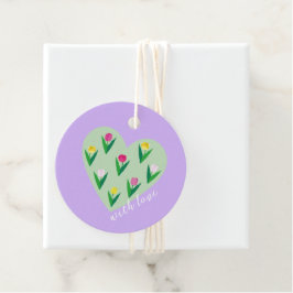 素敵なチューリップ。フェイバータグ フェイバータグ