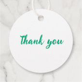 素敵なチューリップ。フェイバータグ フェイバータグ (裏面)