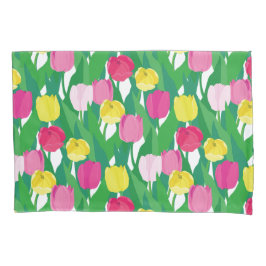 素敵なチューリップ。 枕カバー