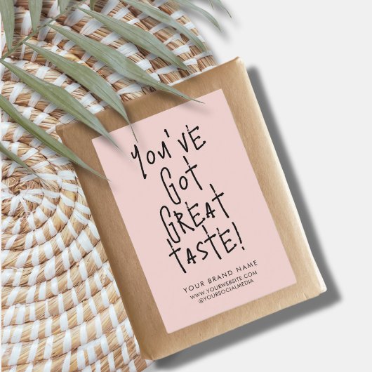 素敵なデザインの箱用シールラベルです フードラベル