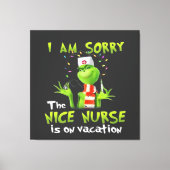 素敵なナースが休みでごめんなさい キャンバスプリント (正面)
