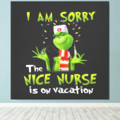 素敵なナースが休みでごめんなさい キャンバスプリント (インサイチュ (ウッドフロア))