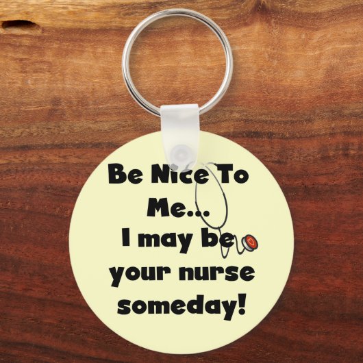 素敵なナースTシャツとギフト キーホルダー (正面)