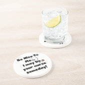 素敵なナースTシャツとギフト コースター (側面)