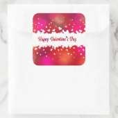 素敵なハッピーバレンタインデーハート – ステッカー (バッグ)